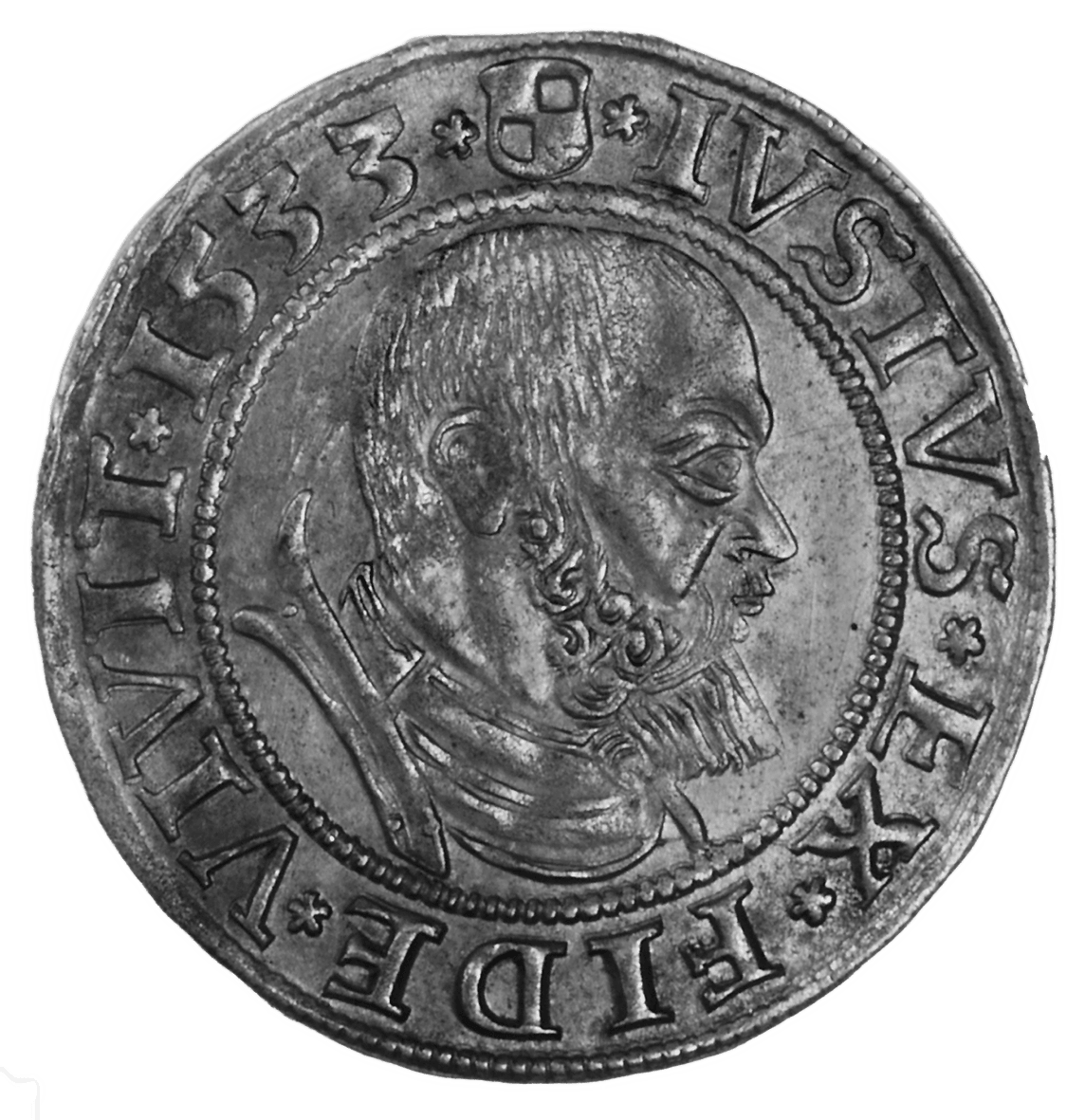 Heiliges Römisches Reich, Herzogtum Preussen, Albrecht von Brandenburg, Groschen 1533 (reverse)