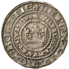 Heiliges Römisches Reich, Königreich Böhmen, Wenzel II., Prager Groschen (obverse)