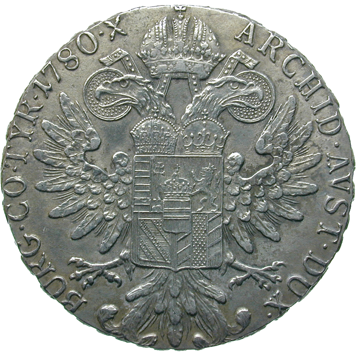 Heiliges Römisches Reich, Maria Theresia, Taler 1780 (Nachprägung) (reverse)