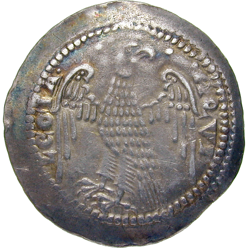 Heiliges Römisches Reich, Patriarchat von Aquileia, Denaro (Pfennig) (reverse)