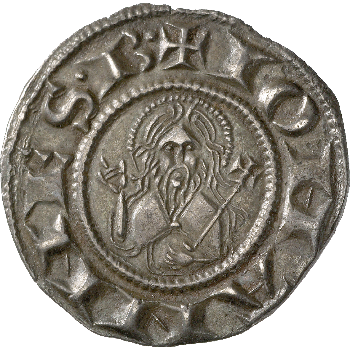 Heiliges Römisches Reich, Republik Florenz, Fiorino d'argento (Grosso) (reverse)