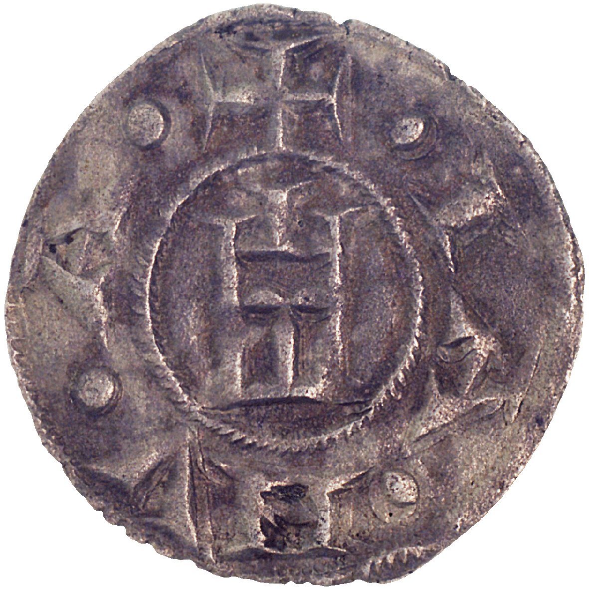 Heiliges Römisches Reich, Republik Genua, Denar (Pfennig) (reverse)