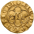 Heiliges Römisches Reich, Republik Mailand, halber Ambrosino d'oro (obverse)