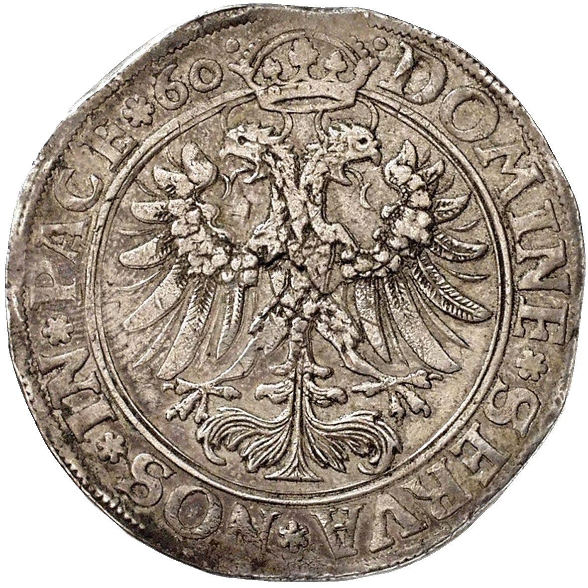 Heiliges Römisches Reich, Stadt Zürich, Taler 1560 (reverse)