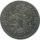 Heiliges Römisches Reich, Stadt Zug, Dicken 1612 (obverse)
