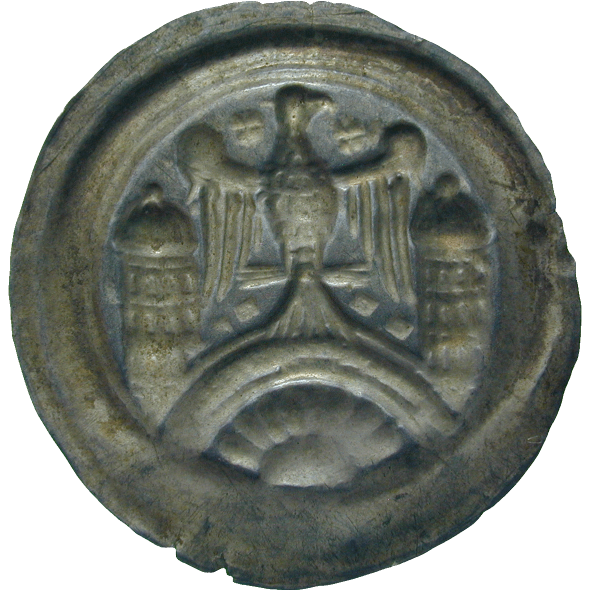 Heiliges Römisches Reich, Walter II. von Arnstein, Brakteat (reverse)