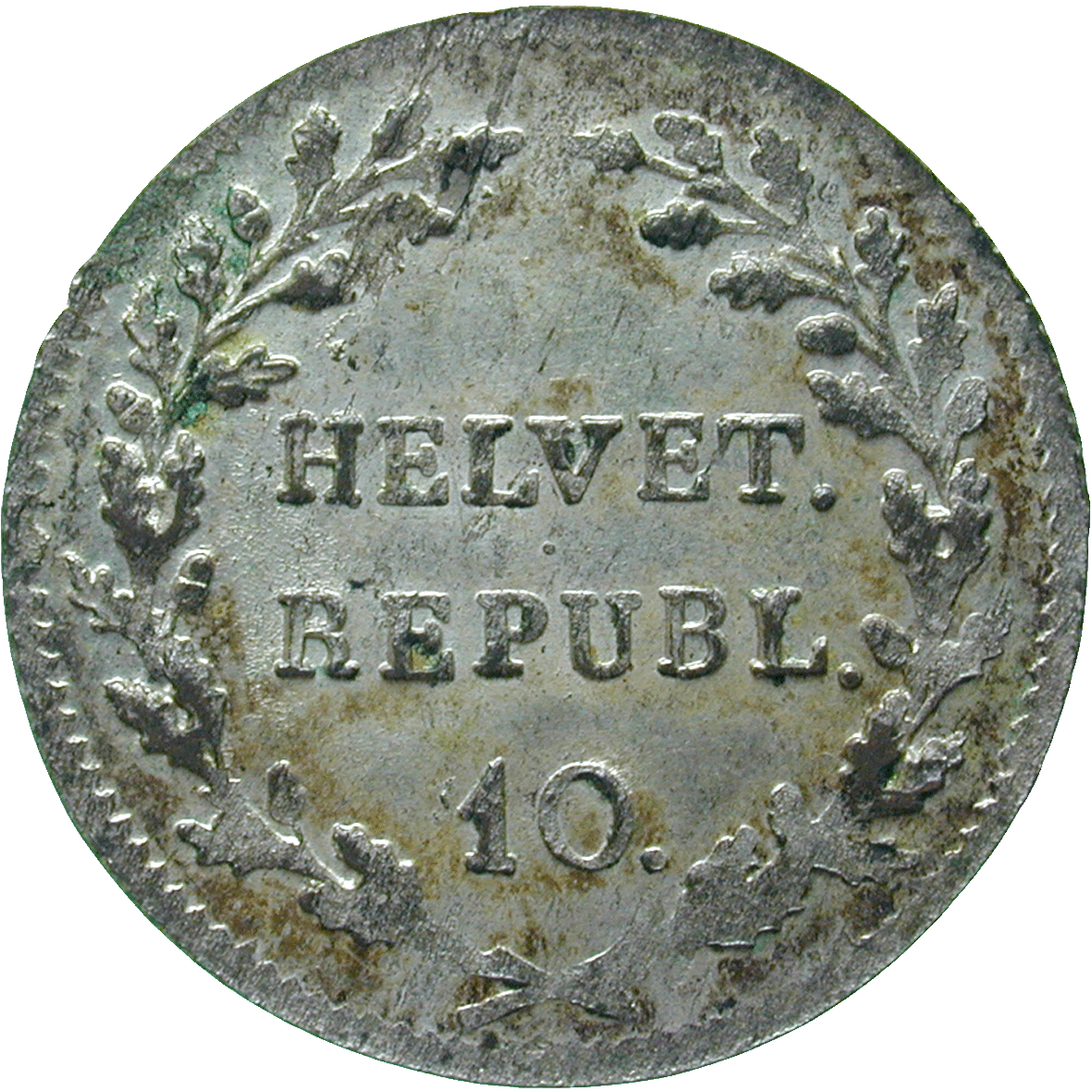Helvetic Republic, 1 Batzen 1799 (obverse)