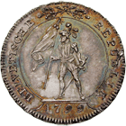 Helvetic Republic, 10 Batzen 1799 (obverse)