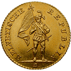 Helvetic Republic, 16 Francs 1800 (obverse)