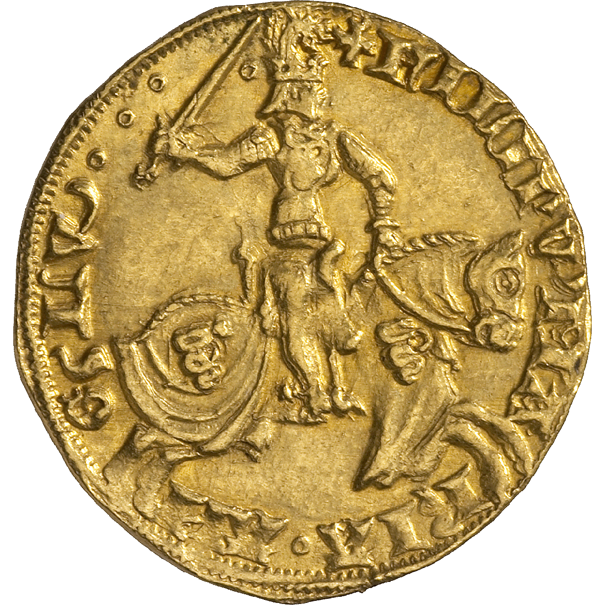Herzogtum Mailand, Filippo Maria Visconti, Fiorino d'oro (obverse)