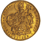 Holy Roman Empire, Archbishopric Salzburg, Franz Anton of Harrach, Ducat 1716 (obverse)