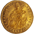 Holy Roman Empire, Archbishopric Salzburg, Guidobald of Thun and Hohenstein, Ducat 1655 (obverse)