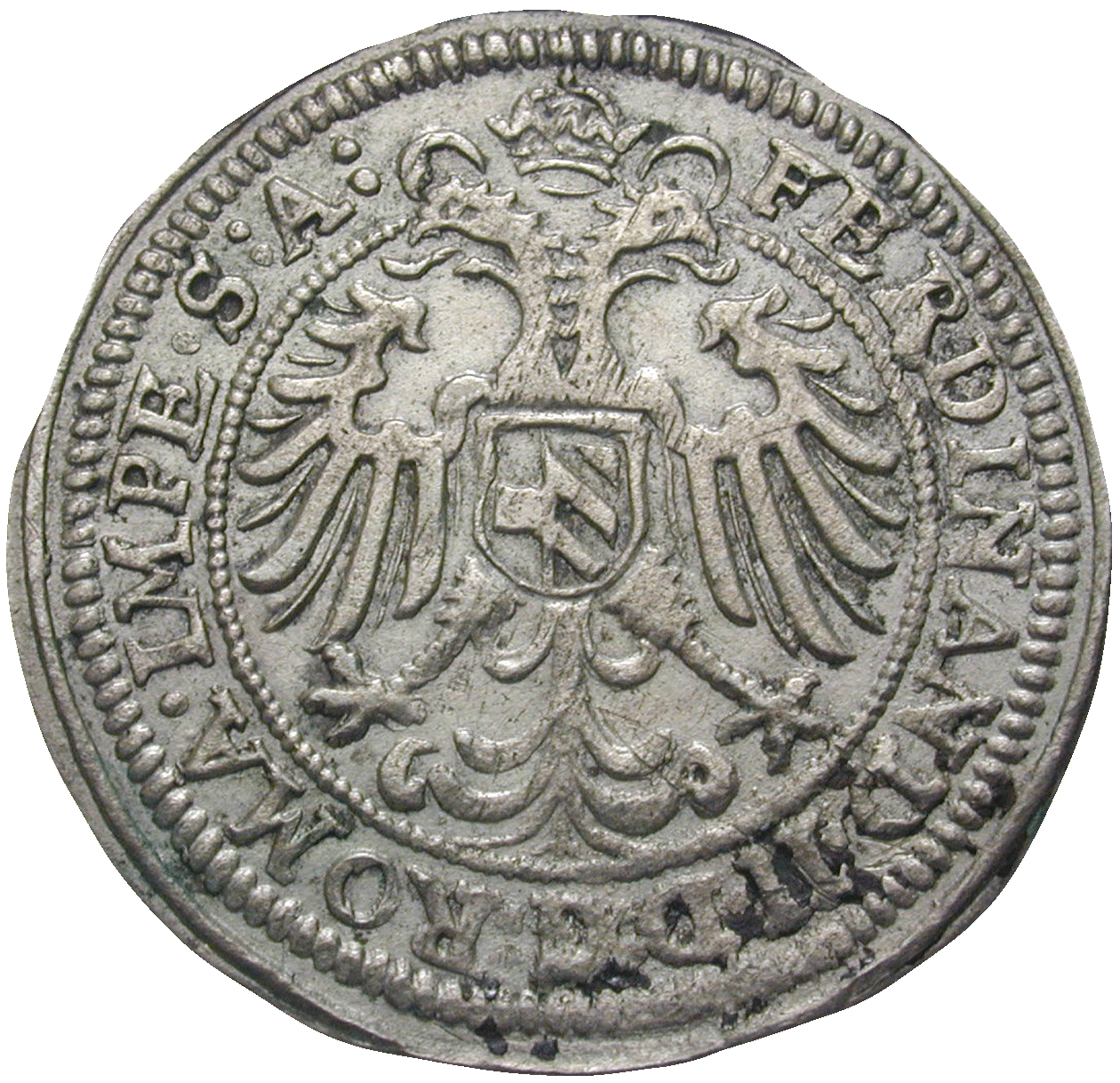 Holy Roman Empire, City of Nuremberg, Kipper worth 15 Kreuzer 1622 (reverse)