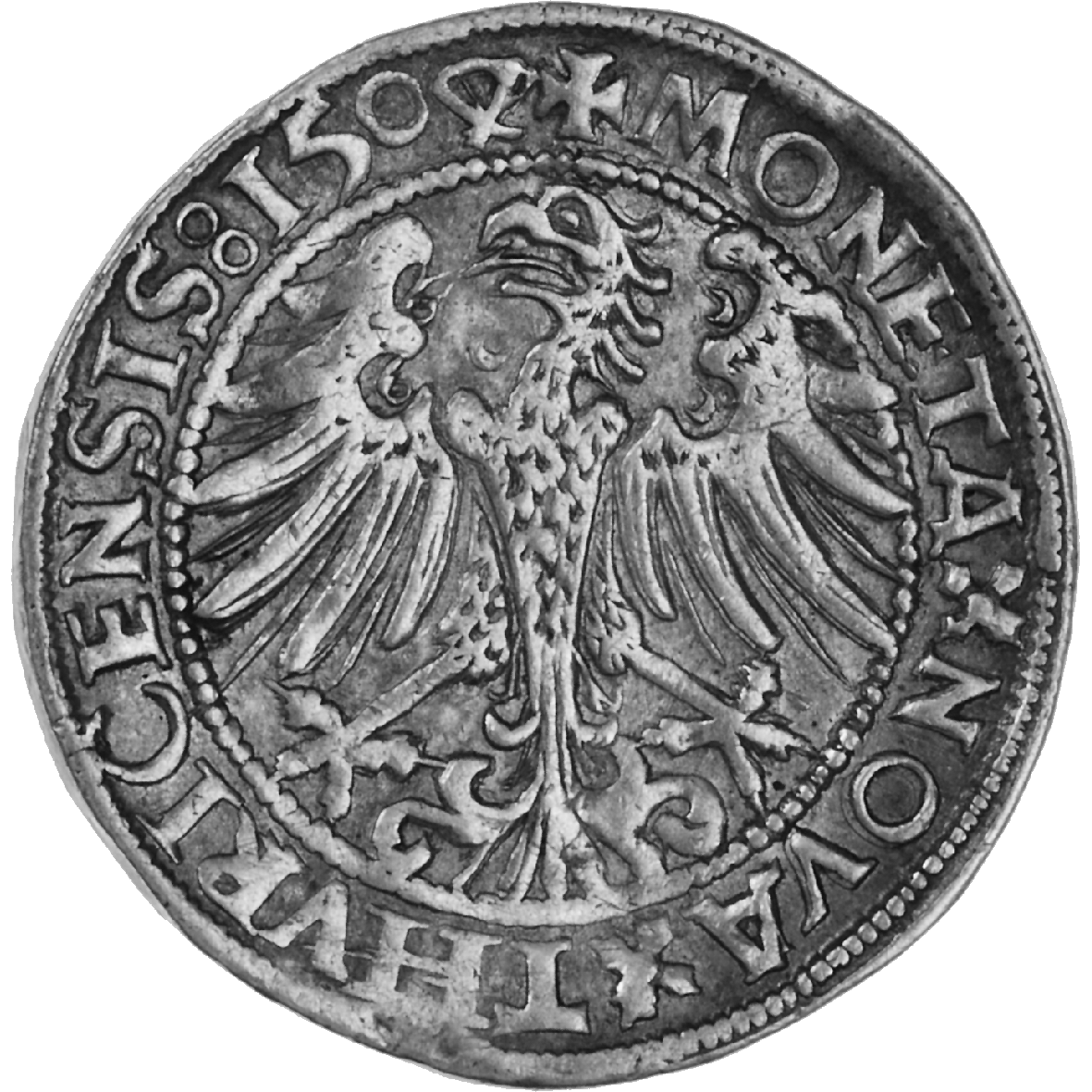 Holy Roman Empire, City of Zurich, Dicken 1504 (reverse)