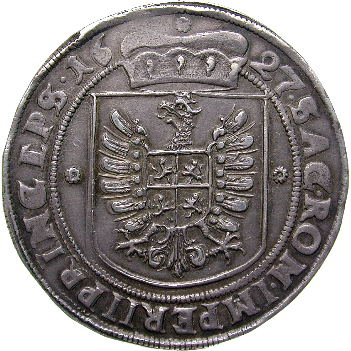 Holy Roman Empire, Duchy of Friedland, Albrecht of Wallenstein, Imperial Taler 1627 (reverse)