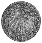 Holy Roman Empire, Duchy of Prussia, Albrecht of Brandenburg, Groschen 1533 (obverse)