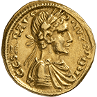 Holy Roman Empire, Frederick II of Hohenstaufen, 1/2 Augustalis (obverse)