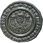 Holy Roman Empire, Frederick II of Hohenstaufen, Bractate (obverse)
