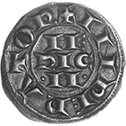 Holy Roman Empire, Frederick II of Hohenstaufen, Grosso of 6 Denarii (obverse)