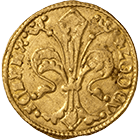 Holy Roman Empire, Kingdom of Hungary, Louis I of Anjou, Goldgulden (obverse)