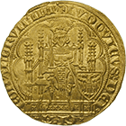 Holy Roman Empire, Louis IV the Bavarian, Chaise d'or (obverse)