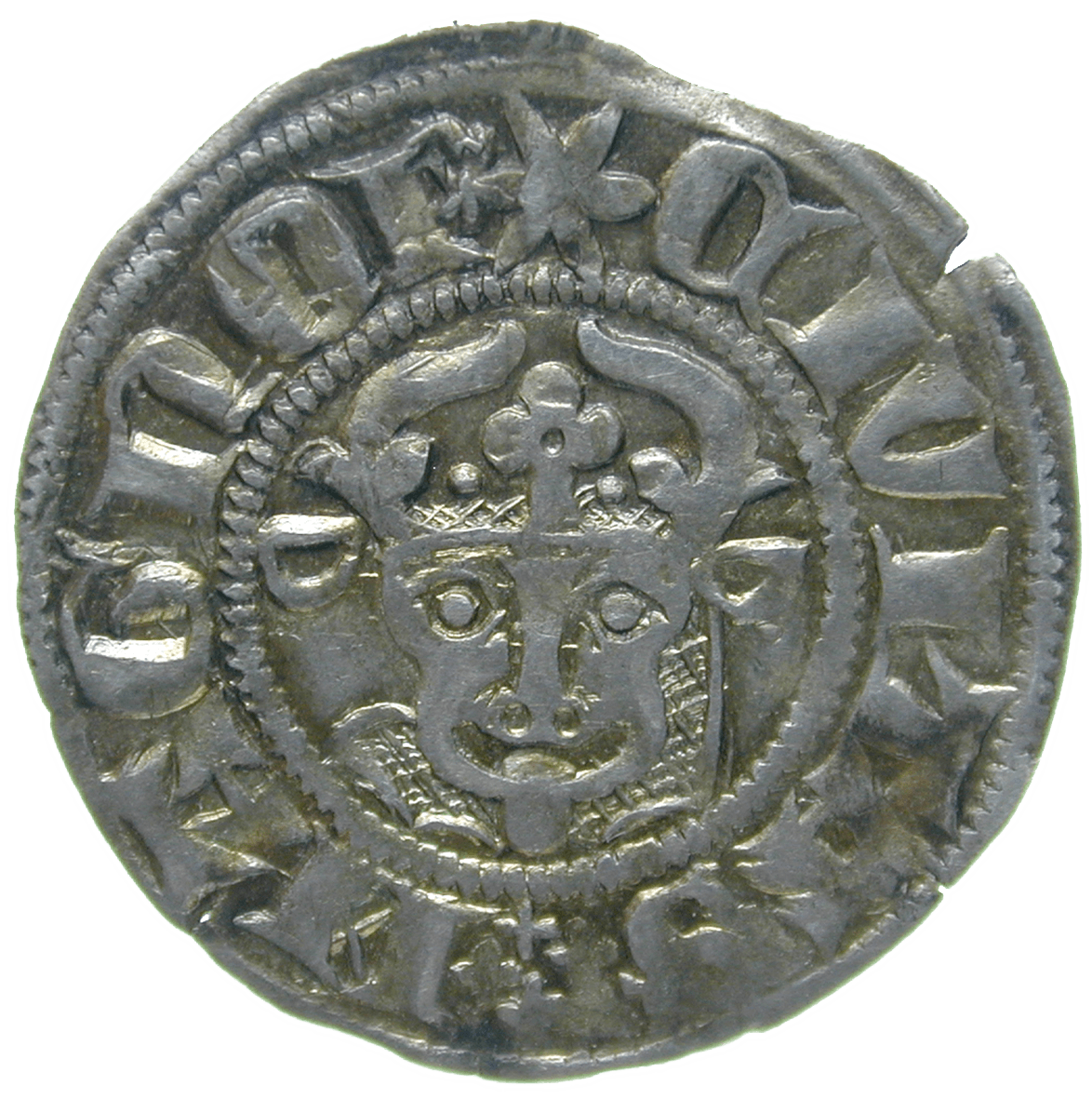 Holy Roman Empire, Mecklenburg, City of Wismar, Witten (obverse)