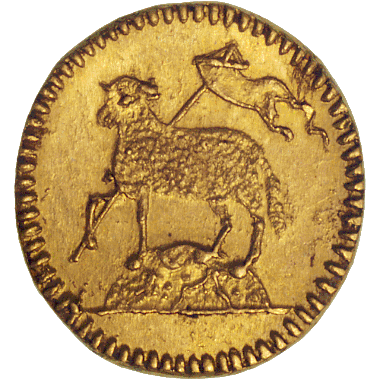 Holy Roman Empire, Nuremberg, 1/8 Ducat (reverse)