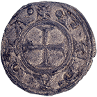 Holy Roman Empire, Republic of Ferrara, Denarius (Pfennig) (obverse)