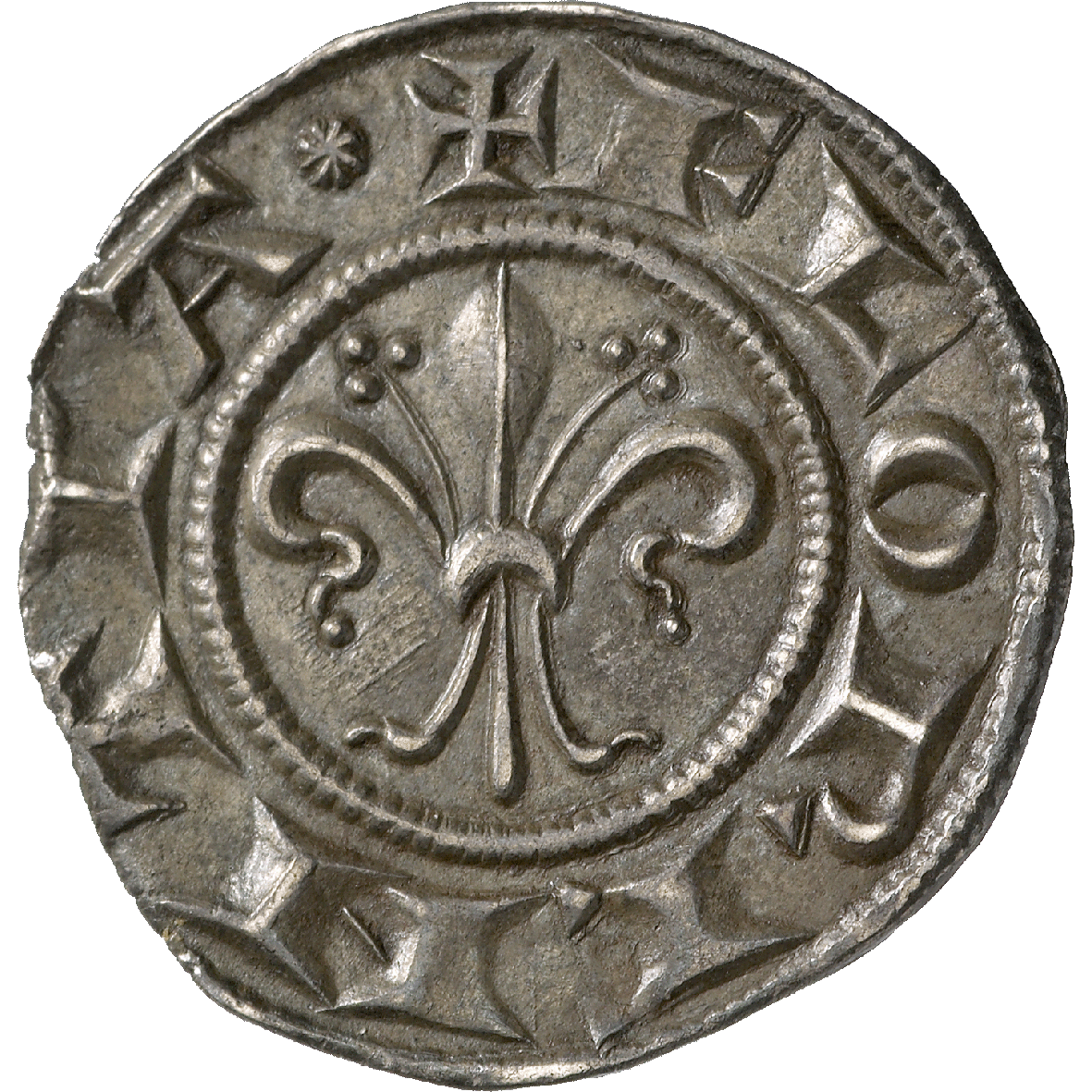 Holy Roman Empire, Republic of Florence, Fiorino d'Argento (Grosso) (obverse)