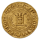 Holy Roman Empire, Republic of Genoa, Genovino d'oro (obverse)