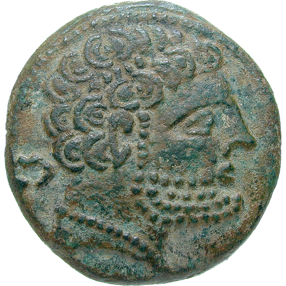 Iberische Halbinsel, Bronzemünze (obverse)