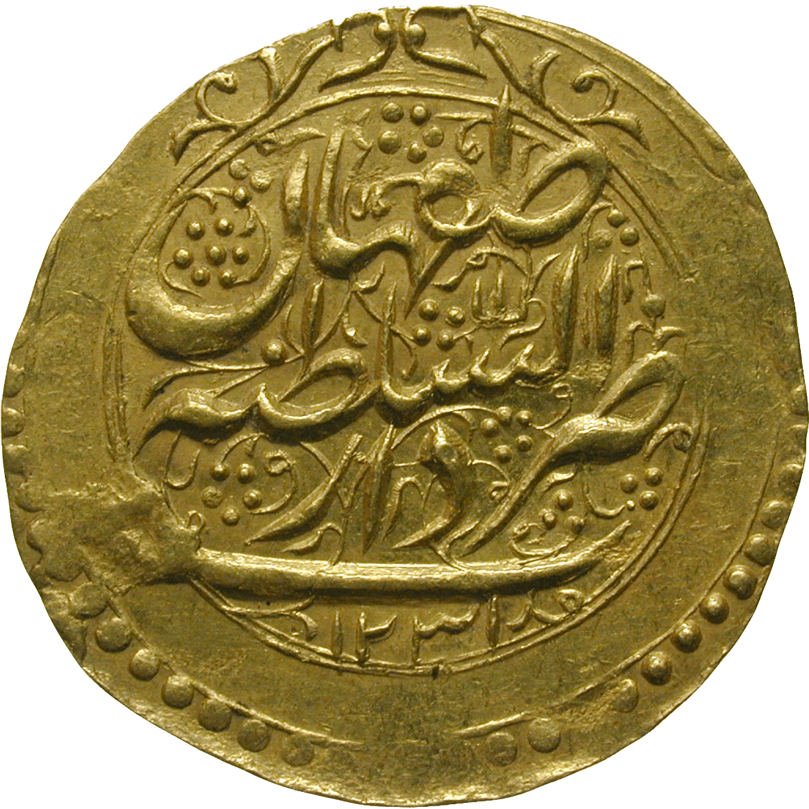Iran, Dynastie der Kadscharen, Fath Ali Schah, Toman 1231 AH (obverse)