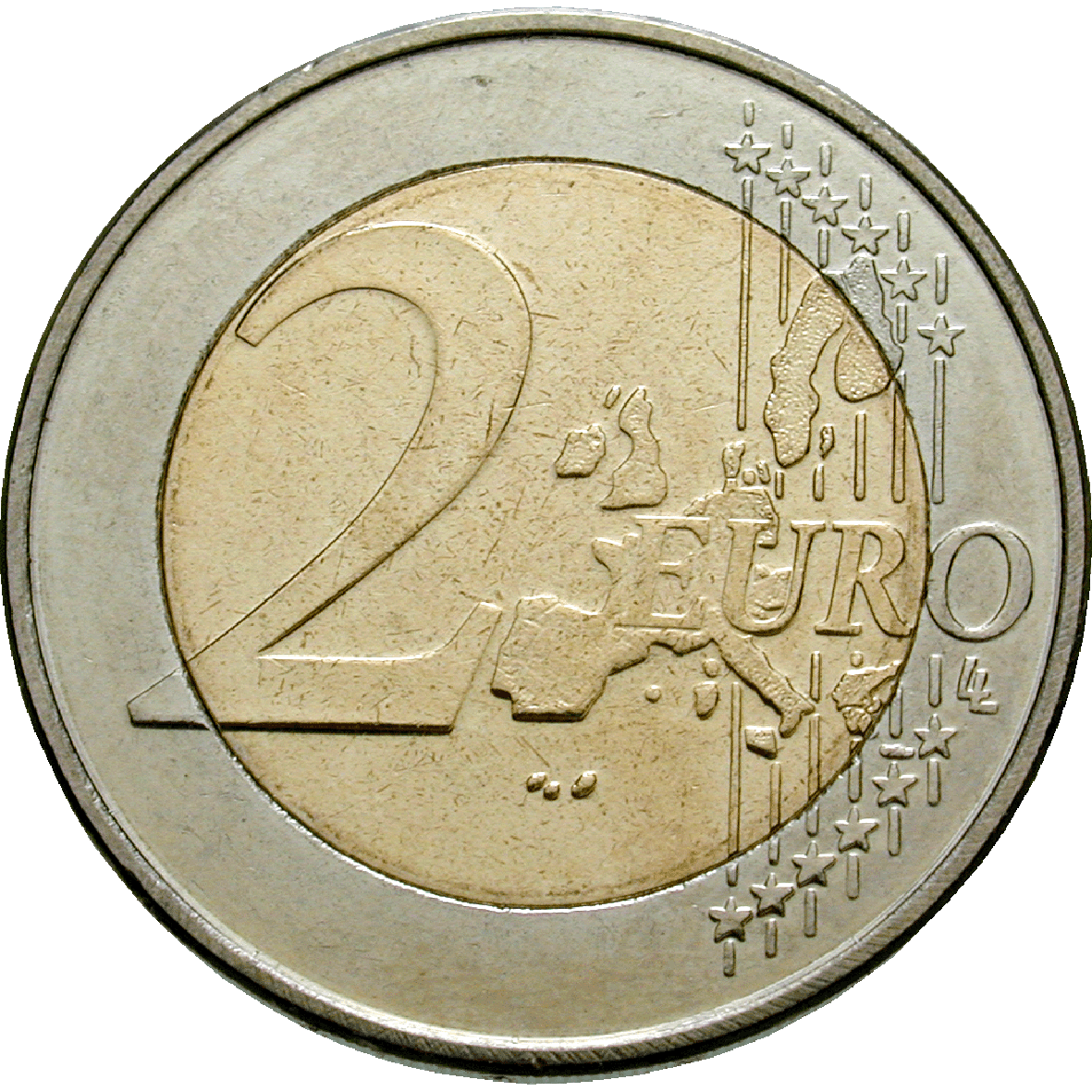 Kingdom of Belgium, Albert II, 2 Euros 2000 (obverse)
