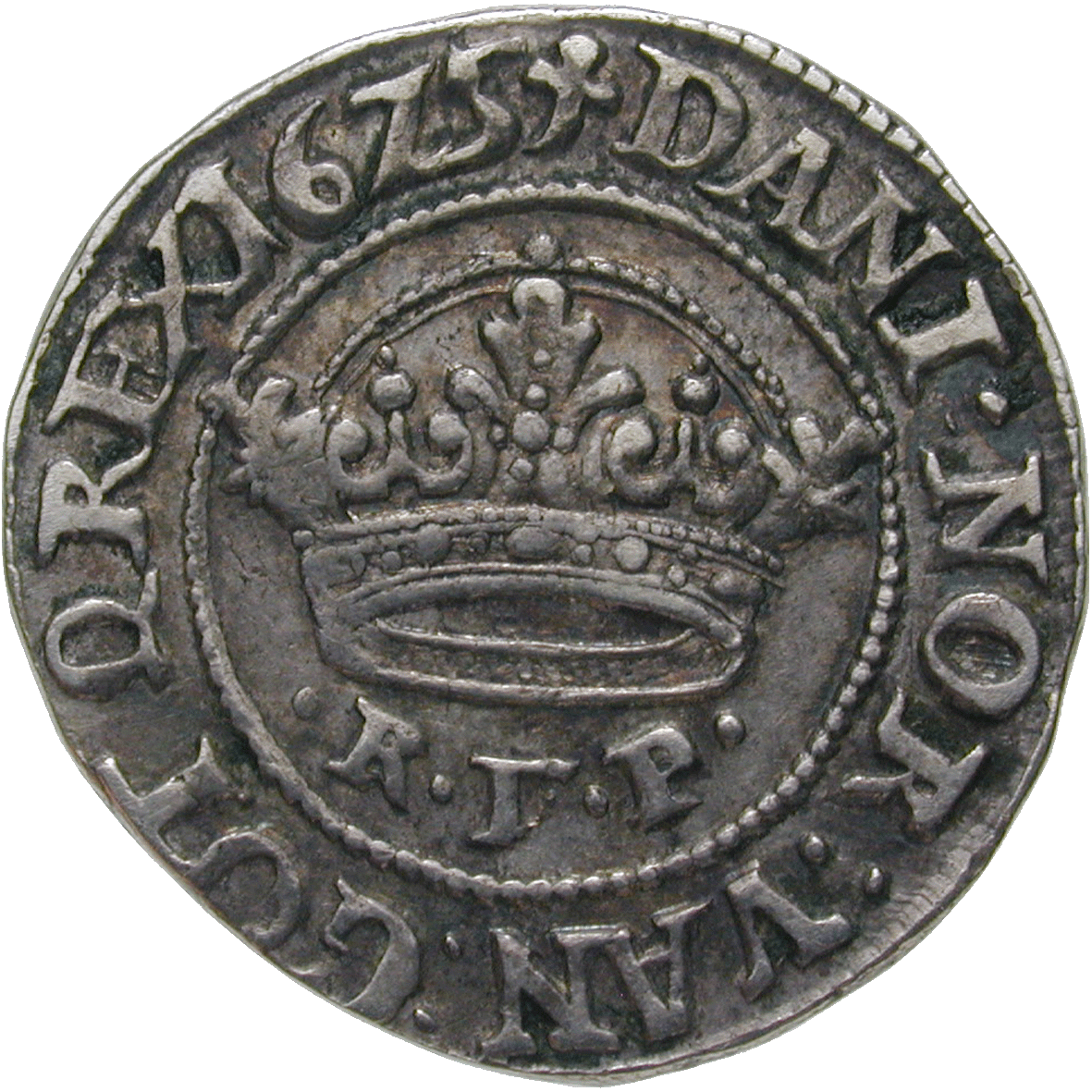 Kingdom of Denmark, Christian IV, Heavy Half Crown 1625 (reverse)