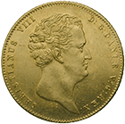 Kingdom of Denmark, Christian VIII, 2 Christian d'or 1847 (obverse)