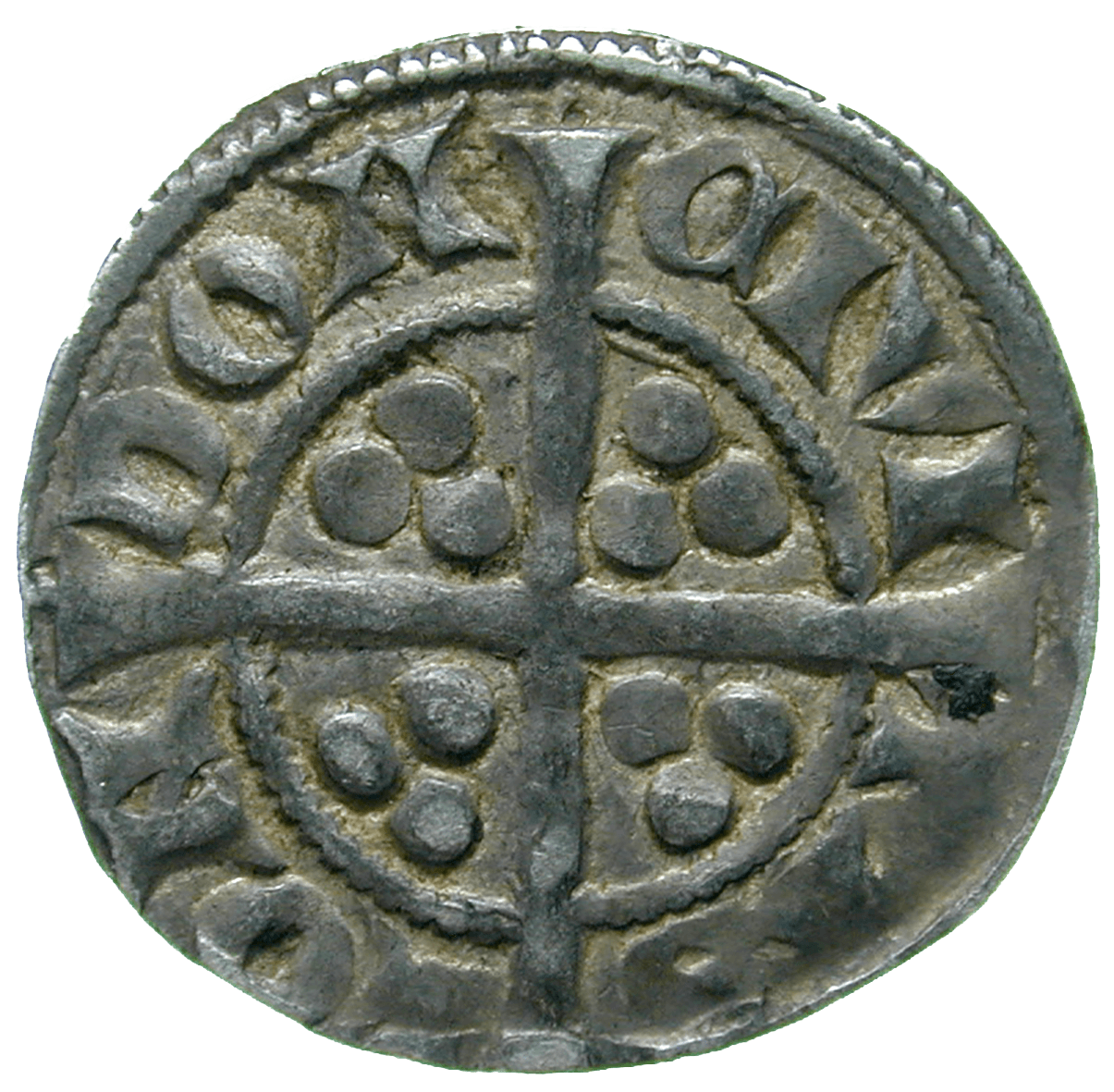 Kingdom of England, Edward I, Penny (reverse)