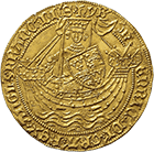 Kingdom of England, Henry VI, Noble (obverse)
