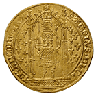 Kingdom of France, Charles V, Franc à pied (obverse)