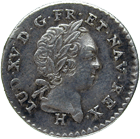Kingdom of France, Isles du Vent (Antilles), Louis XV, 6 Sols 1731 (obverse)