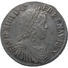 Kingdom of France, Louis XIV, 1/2 Ecu Blanc 1650, Angres (obverse)