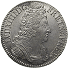 Kingdom of France, Louis XIV, Ecu 1709 (obverse)