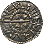 Kingdom of Hungary, Stephan I the Saint, Obol (obverse)