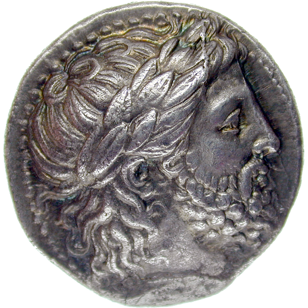 Kingdom of Macedon, Philip II, Tetradrachm (obverse)