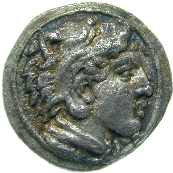 Kingdom of Macedonia, Archelaus I, Obol (obverse)