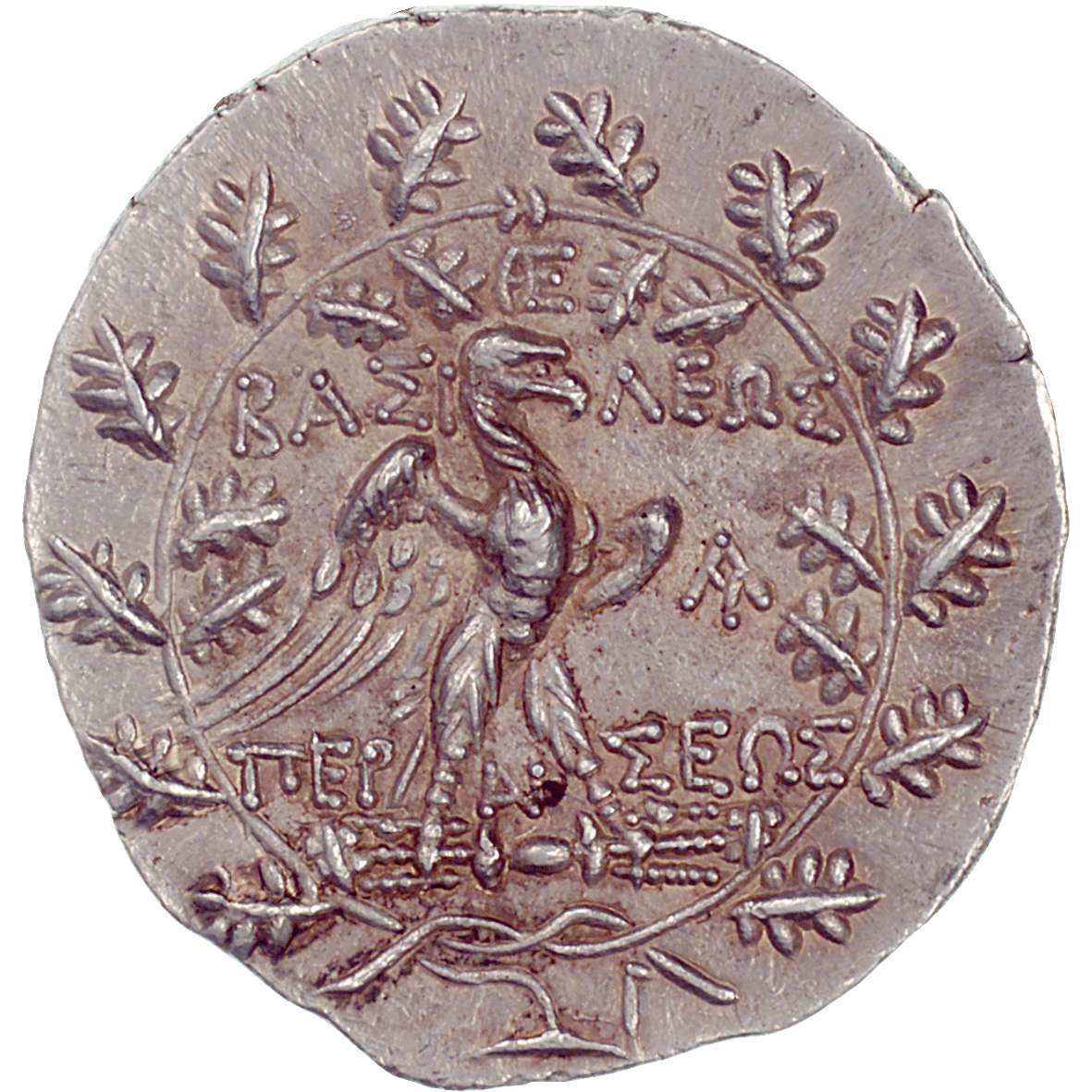 Kingdom of Macedonia, Perseus, Tetradrachm (reverse)
