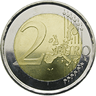 Kingdom of Spain, Juan Carlos, 2 Euro 2002 (obverse)