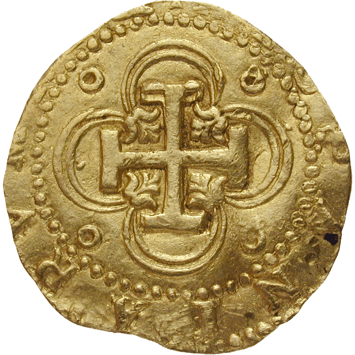 Kingdom of Spain, Philip II, Double Escudo (reverse)