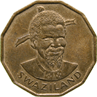 Kingdom of Swaziland, Sobhuza II, 1 Cent 1974 (obverse)