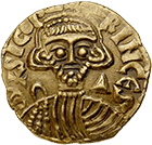 Kingdom of the Lombards, Duchy of Benevento, Sico I, Solidus (obverse)