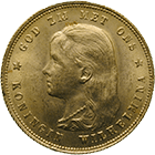 Kingdom of the Netherlands, Wilhelmina, 10 Gulden 1897 (obverse)